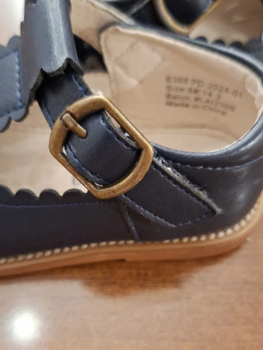 Felix & Flora Navy Mary Jane Shoes